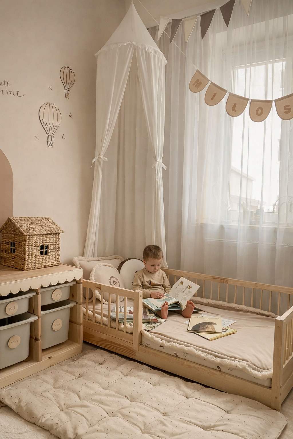 Montessori Toddler kids Bed