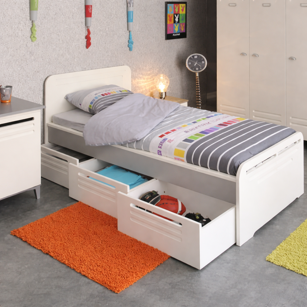 Kids Storage Bed (Single)