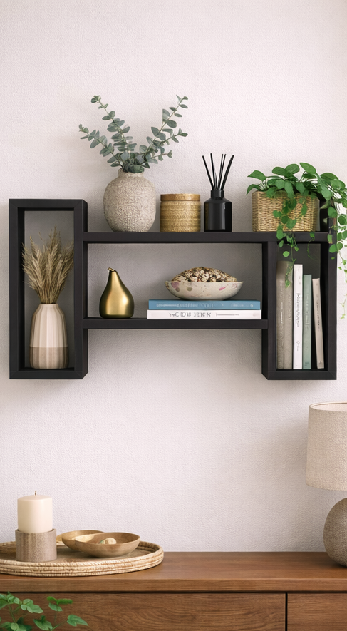Twin Box Wall Shelf