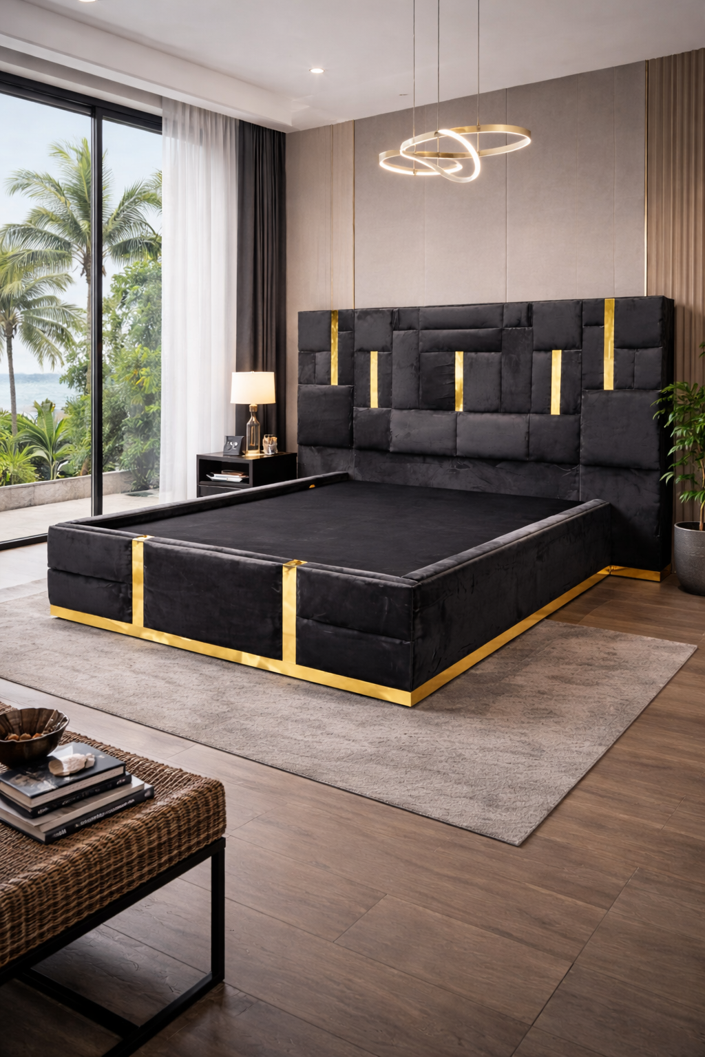 Luxury Upholstered Bed